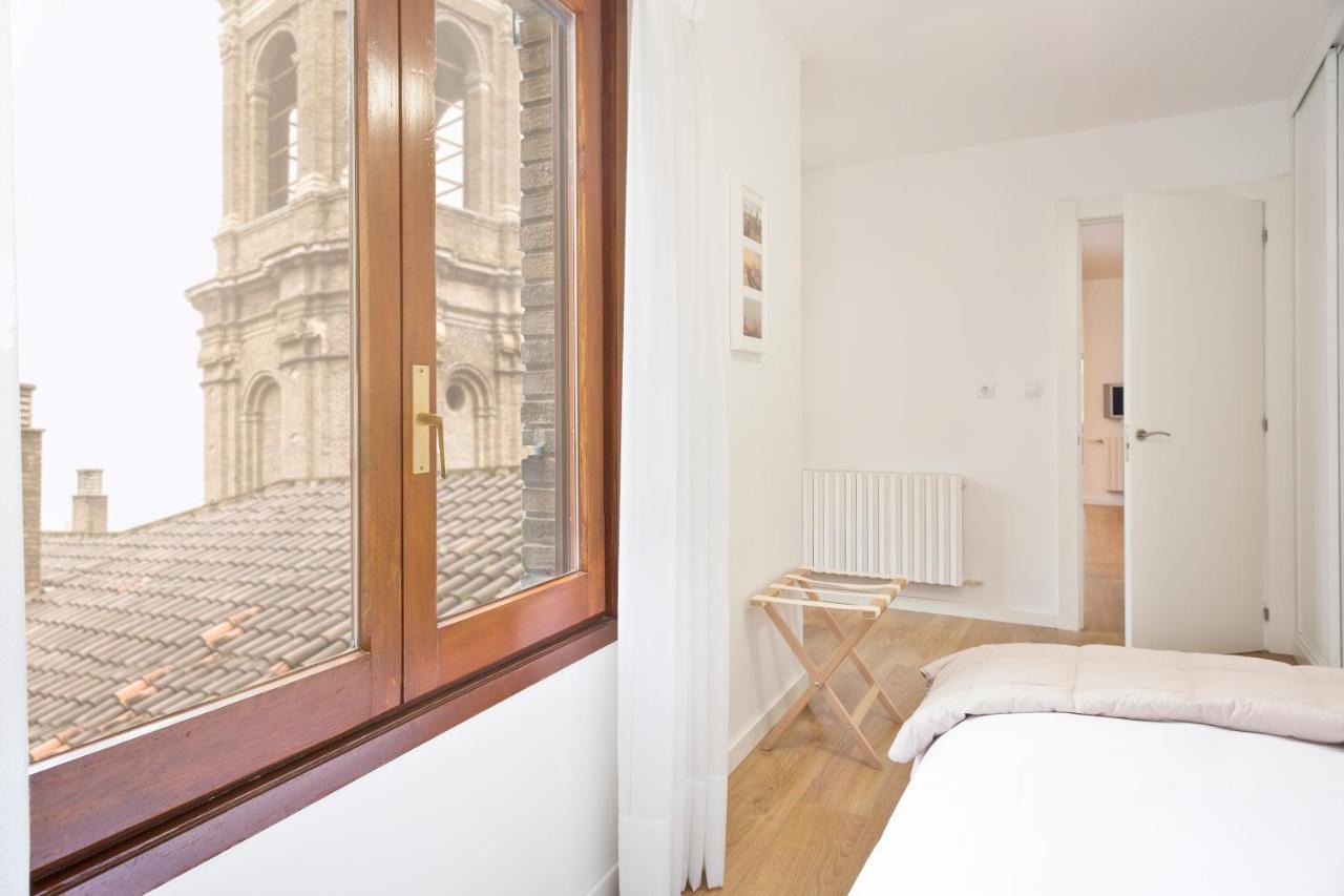 Apartamento con vistas en centro histórico Saragoça Exterior foto